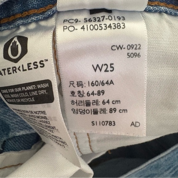 Levi’s 501 High Rise Distress Shorts - Picture 11 of 11